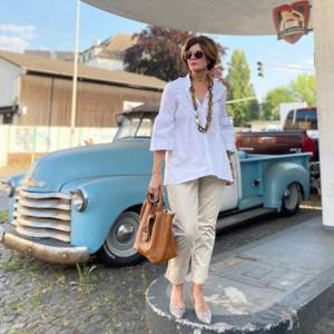 14 interesting ideas on how to dress beautifully in summer for women 50 - 14