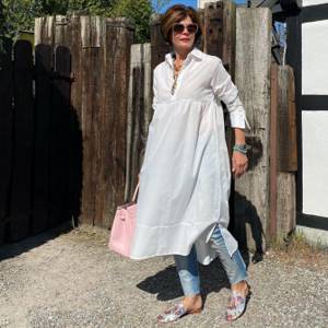 14 interesting ideas on how to dress beautifully in summer for women 50 - 15