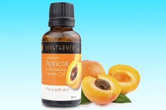 Apricot or peach oil is better for the nose
