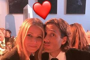 The actress is engaged to famous Hollywood producer Brad Falchuk. Photo: Gwyneth Paltrow Instagram. 