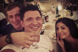 Alexey and Rosa remained friends with Evgeny Rudnev
