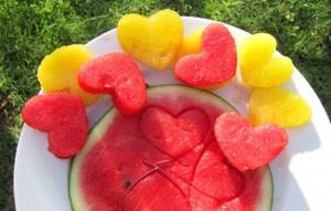watermelon-melon slicing