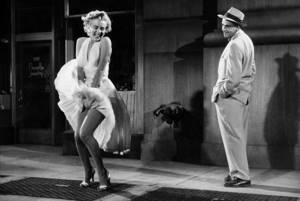 Marilyn Monroe&#39;s white dress