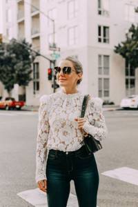 Lace blouse for summer 2020