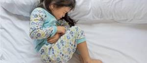Abdominal pain in a child