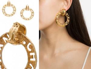 Large, large earrings spring-summer 2020 fashion TREND photo