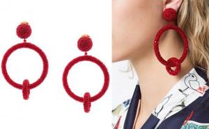 Large, large earrings spring-summer 2020 fashion TREND photo