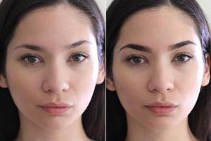 henna eyebrows before and after photos reviews