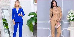 The trouser suit will fit perfectly on a young guest