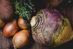rutabaga and other vegetables