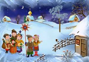 What3. children often enjoyed caroling along with adults 