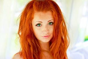 Hair color for green eyes