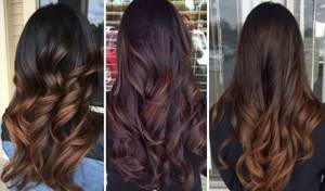 Hair color dark chocolate. Photos before and after dyeing, paint, who suits it 