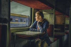 Actions on a train in a dream