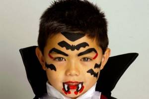 детский макияж вампира