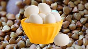 Buckwheat and egg diet