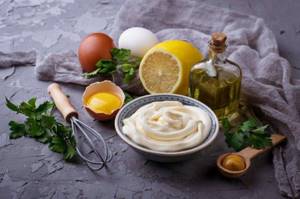 Homemade mayonnaise with mustard - recipe how to make