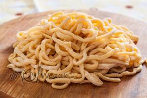 homemade noodle soup recipe