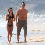 Jim Carrey and Catriona White vacationing in Malibu, September 2012
