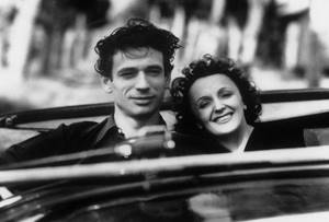 Edith Piaf and Yves Montand, 1946