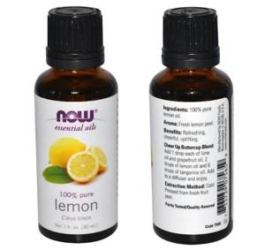 Эфирное масло лимона Now Foods