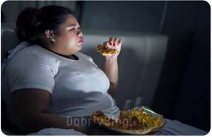 If I want to eat at night what should I do?
