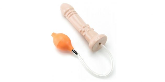 Dildo with ejaculate
