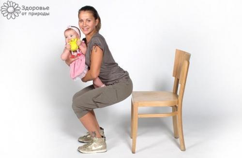 Fitness with your baby at home! 03 