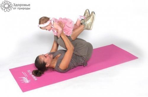 Fitness with your baby at home! 07 