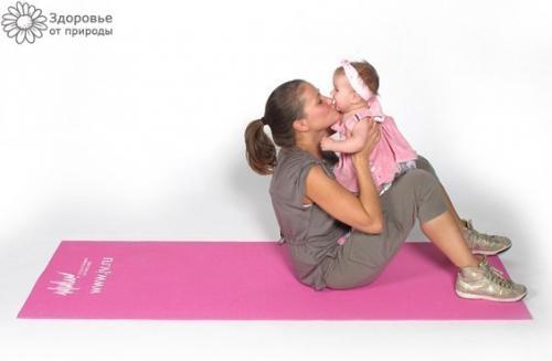 Fitness with your baby at home! 09 