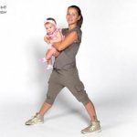 Fitness with your baby at home!