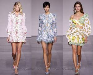 photo of cocktail dresses with floral print