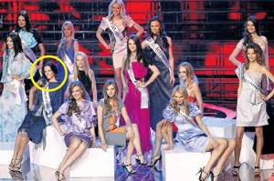 Photo for memory. Looking at the contestants, you understand why Irina (in the circle) panicked 