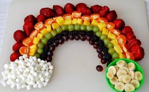 Fruit salads for children