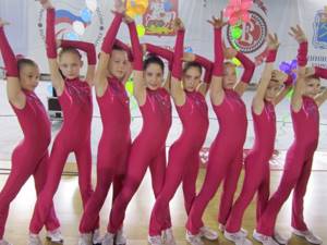 Gymnastics for girls cheerleading