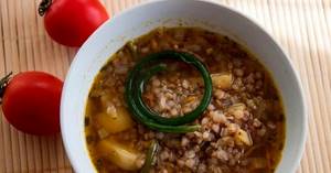 Buckwheat soup - classic recipe