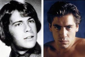 Javier Bardem in his youth