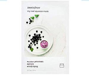 Innisfree is a Real Squeeze Mask Sheet, Acai Berry - Korean Skin Care Products
