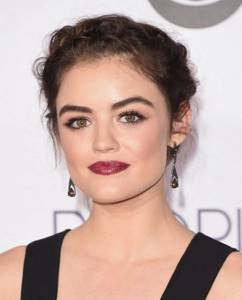 how to style your bangs beautifully - Lucy Hale