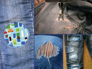 How to properly install a fabric patch. How to patch clothes with your own hands 