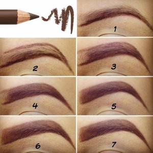 How to properly do eyebrows at home. Don&#39;t make these mistakes! 