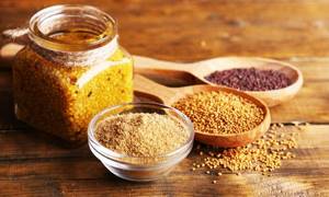 How to dilute mustard powder for food