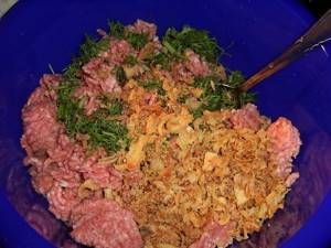 How to make minced meat juicy