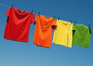 How to dry shirts