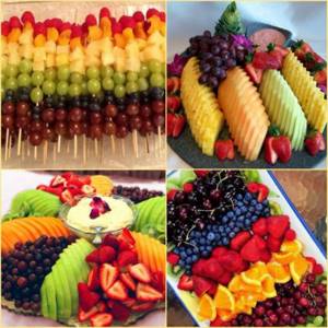 How to decorate fruits: interesting ideas and recommendations with photos