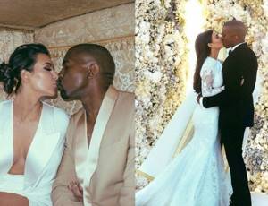 Как выходят замуж звезды: свадебное видео Ким Кардашьян