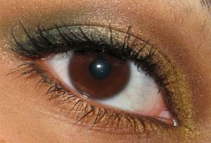 Brown eye color