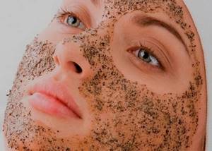 Coffee facial peeling can be done, but many cosmetologists consider it too rough