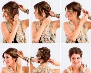 Beautiful hairstyles for short hair can be done easily