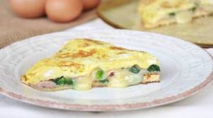 piece of omelette